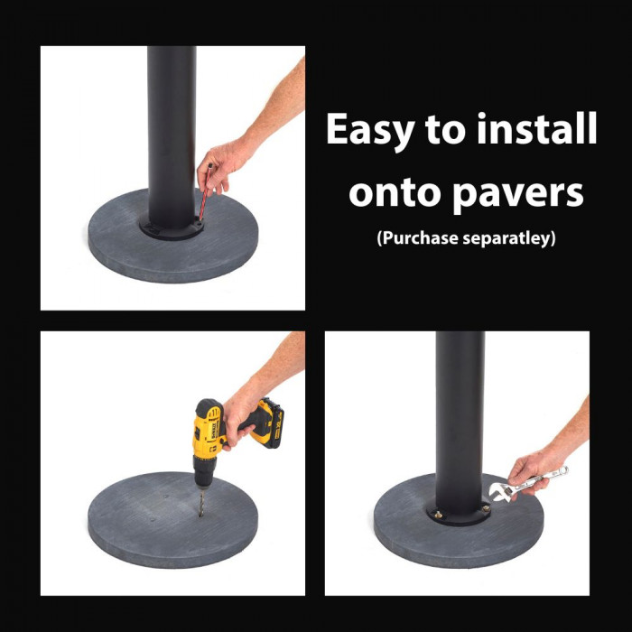 Easy to install onto pavers v5
