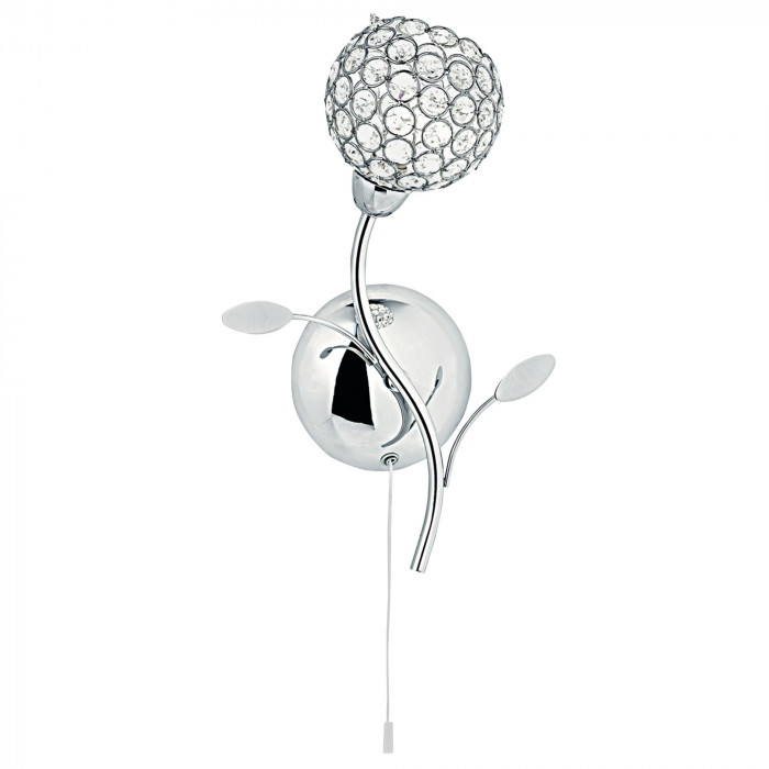 Elegant Floral Wall Light R1571 CH Web Rez
