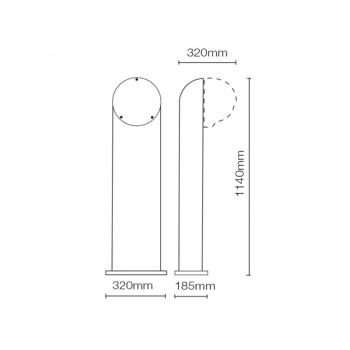 GK3383 SI Line Drawing