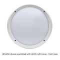 LKS3050 shown assembled with LK3051 WH cover front view with text Web Rez