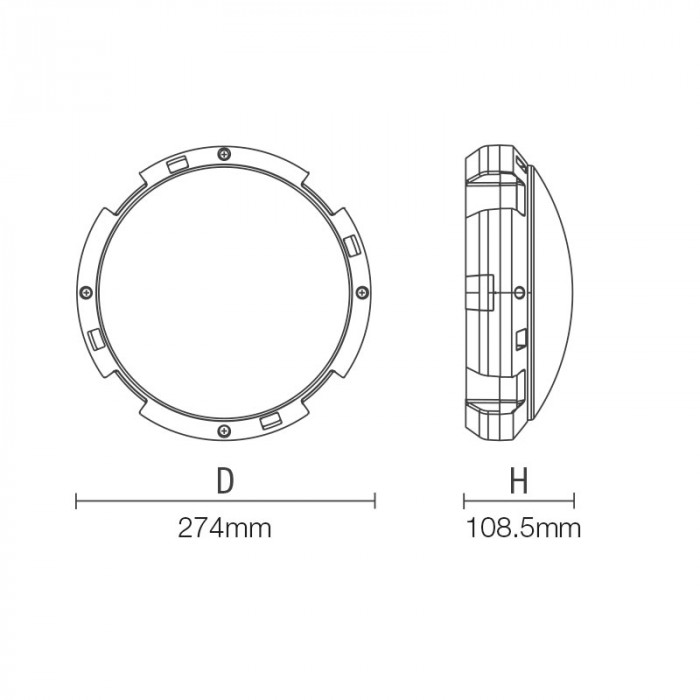 Round Jack Body