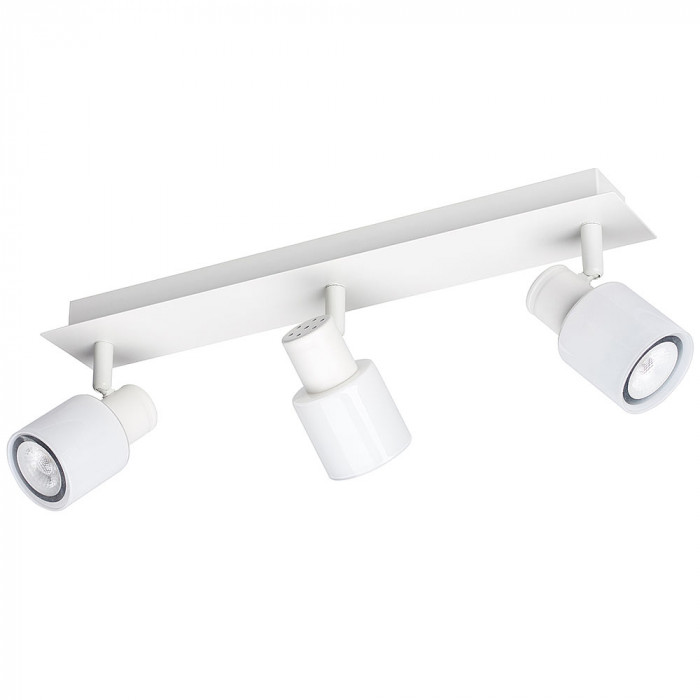 Kade GU10 Triple Bar Spotlight in White | Superlux