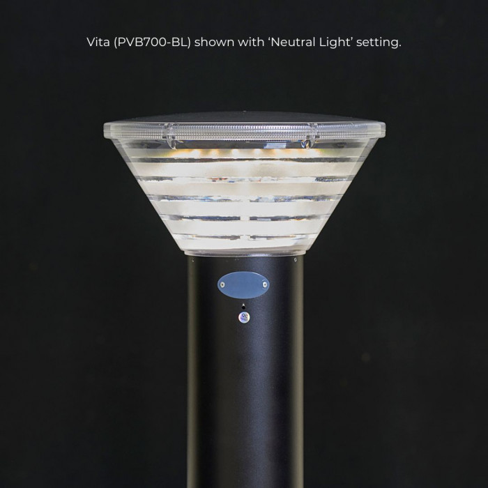 Vita PVB700 BL shown with Neutral Light setting. w text Web Rez
